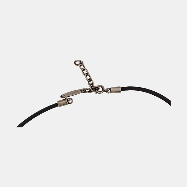 Leather Black Necklace
