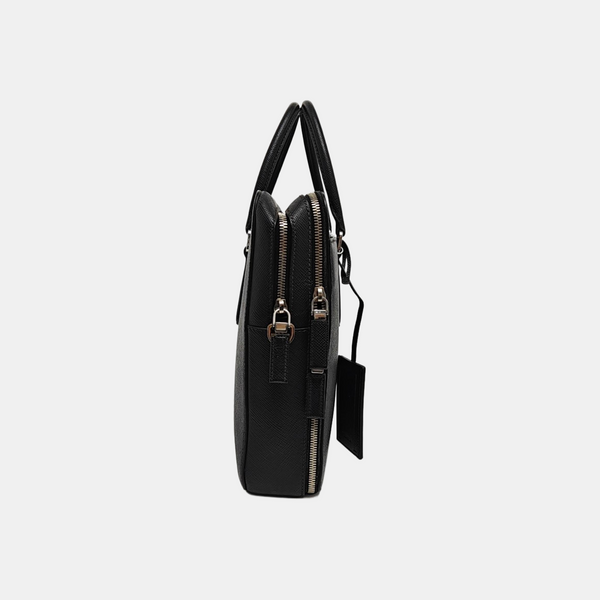 Calfskin Shoulder Bag Black