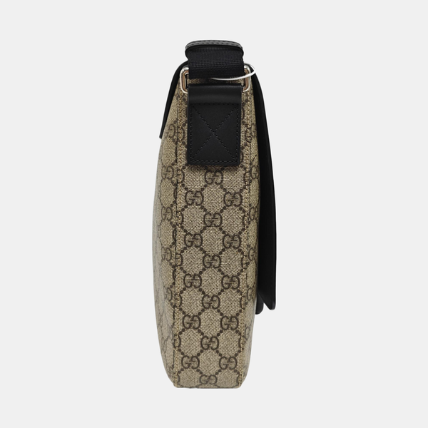 Monogram Coated Canvas Shoulder Bag Brown