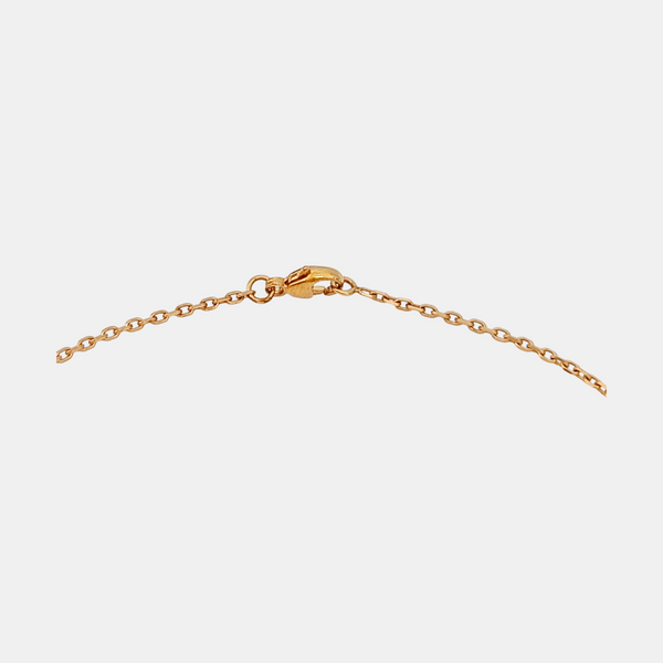 Pop H Metal Rose Gold Necklace