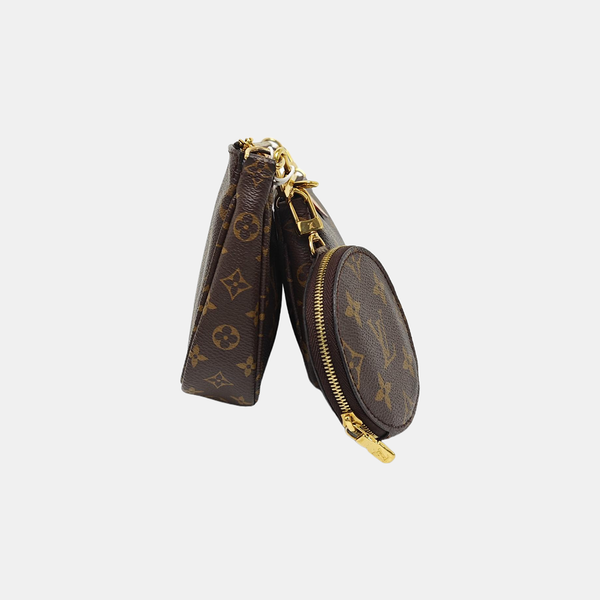 MULTI Monogram Coated Canvas Brown
