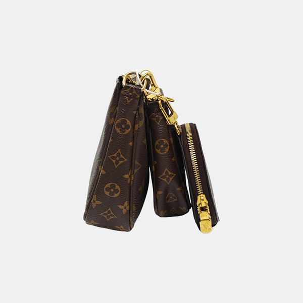 MULTI Monogram Coated Canvas Brown