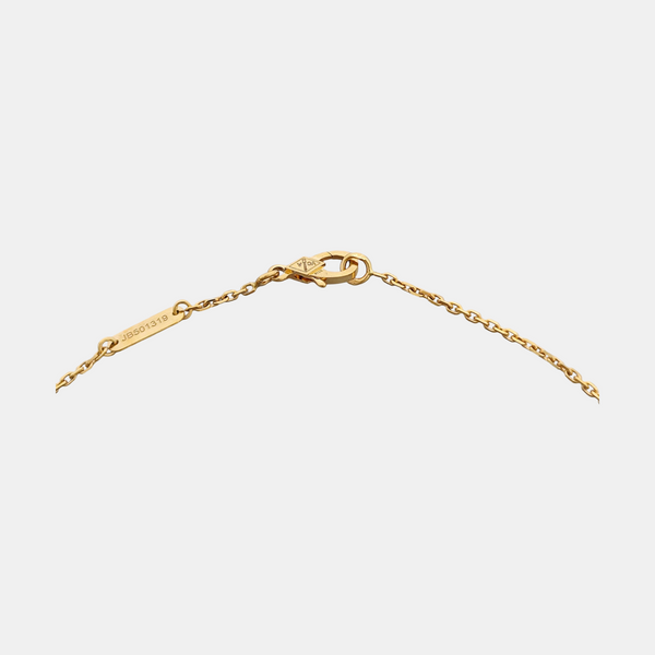 Vintage Alhambra 18k Gold Necklace