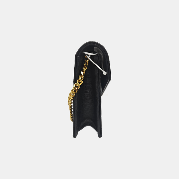 MONOGRAM WOC Chevron Calfskin Black