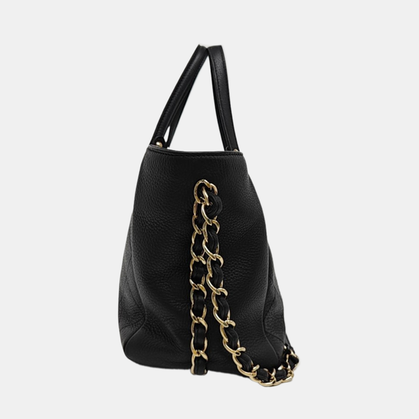 BOWLING Quilted Calfskin Black