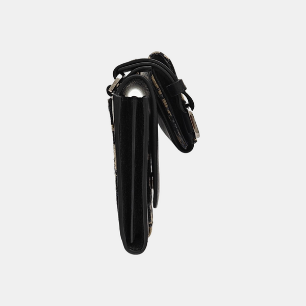 Calfskin Crossbody Bag Black