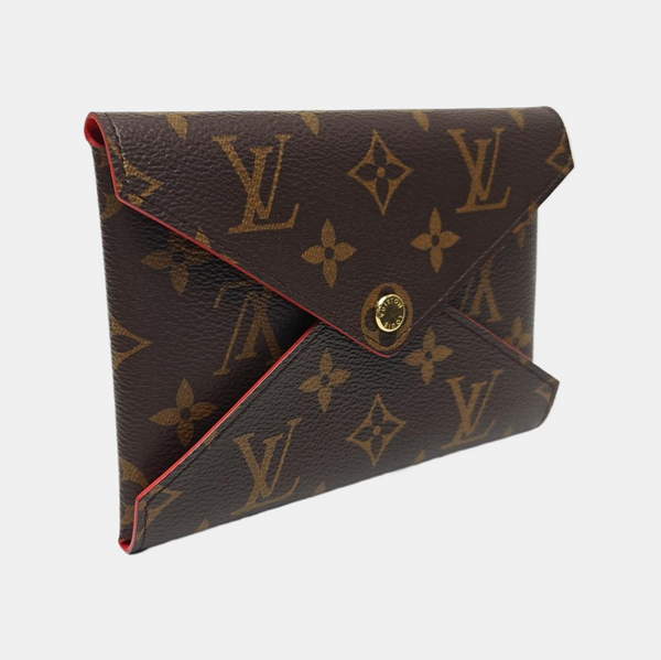 KIRIGAMI Monogram Coated Canvas Brown