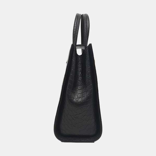 Sharp Calfskin Black