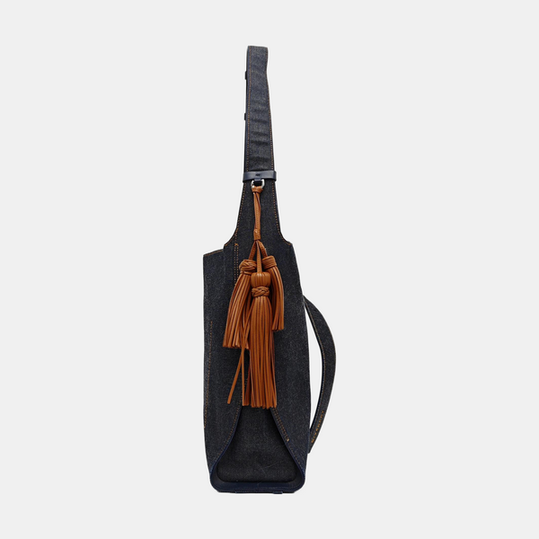 Denim Shoulder Bag Blue