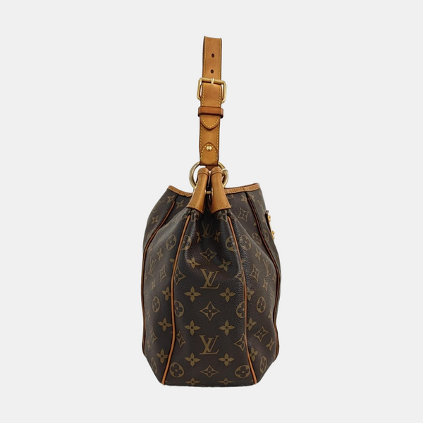 GALLIERA Monogram Coated Canvas Brown