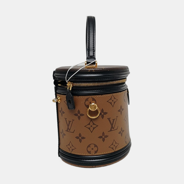 CANNES PM Monogram Coated Canvas Brown