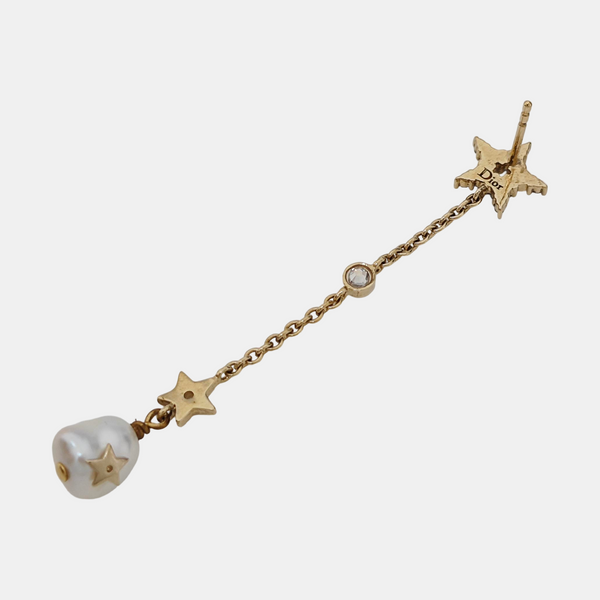 La Petite Tribale Metal Gold Stud Earrings