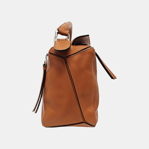 Puzzle Medium Calfskin Brown