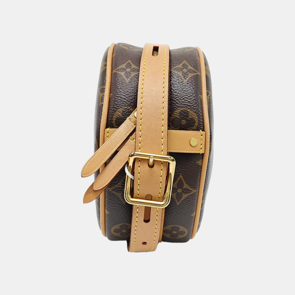 BOITE CHAPEAU PM Monogram Coated Canvas Brown