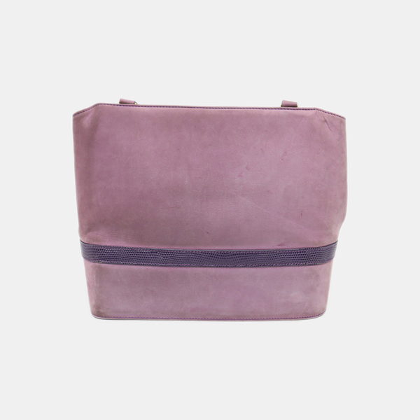 Suede Shoulder Bag Purple