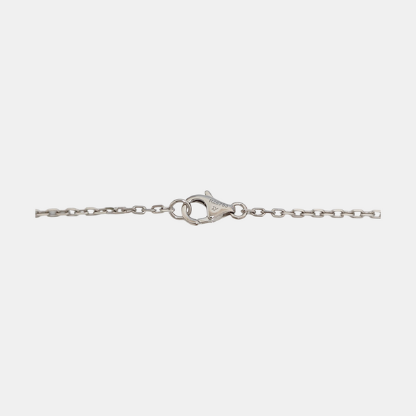 18k White Gold Silver Necklace