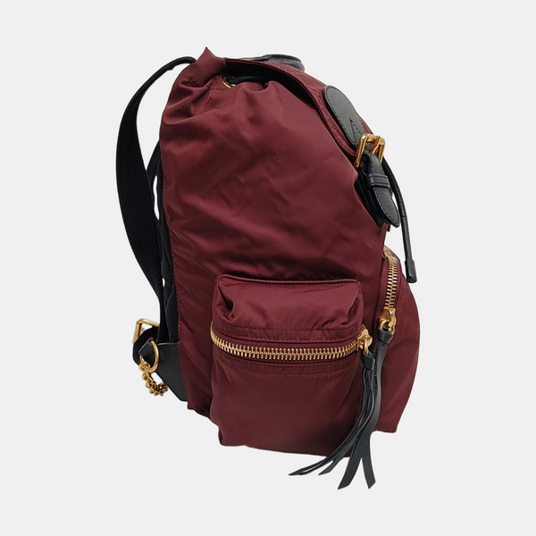 The Rucksack Medium Nylon Red