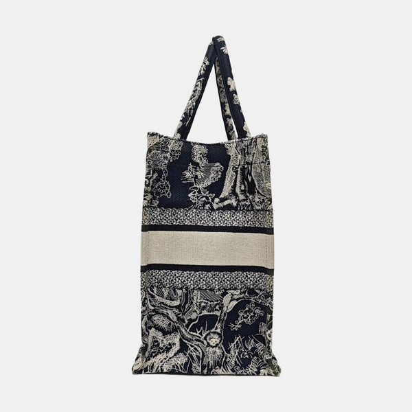 Book Tote Medium Canvas Blue