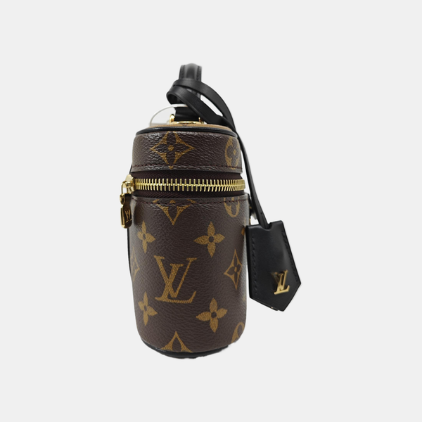 Vanity Chain Pouch Monogram Coated Canvas Brown