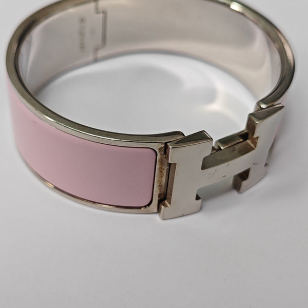 Clic Clac H Metal Red Bangle