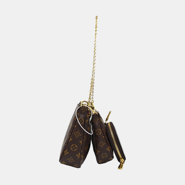 MULTI Monogram Coated Canvas Brown