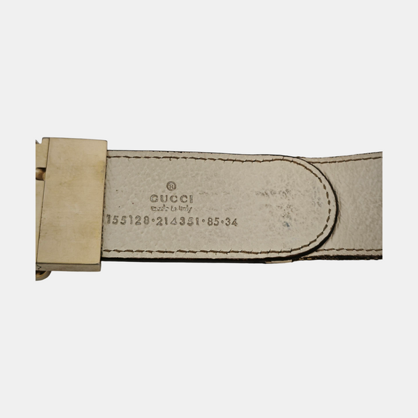 Fabric Belt Brown