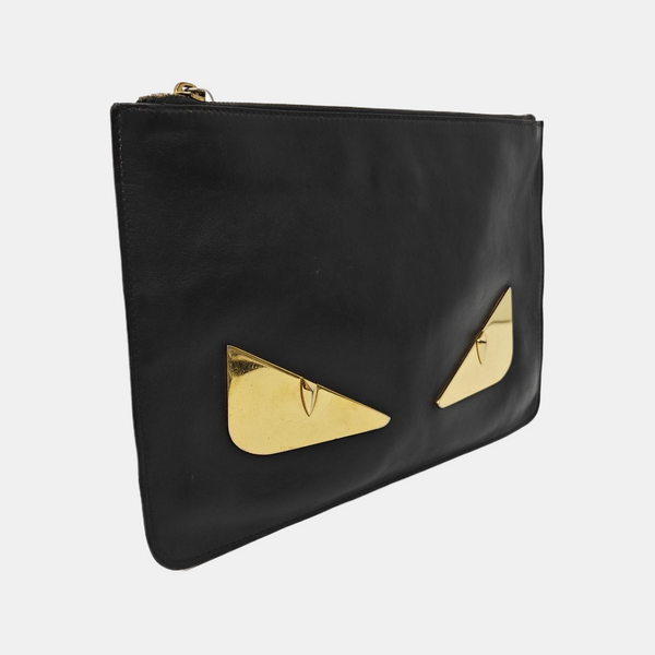 Calfskin Clutch Black