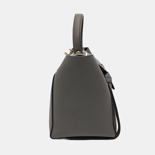 BELT Mini Calfskin Gray