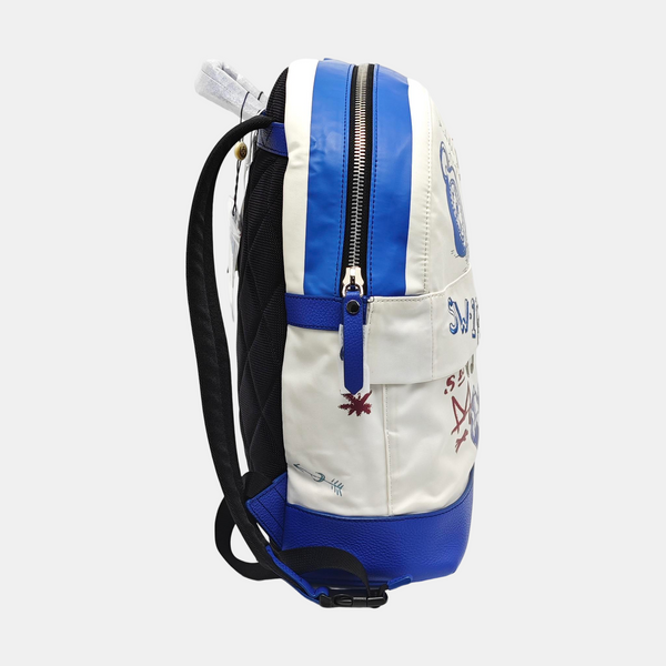 Fabric Backpack White