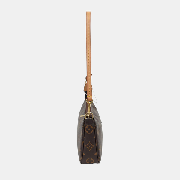 ACCESSOIRES GM Monogram Coated Canvas Brown