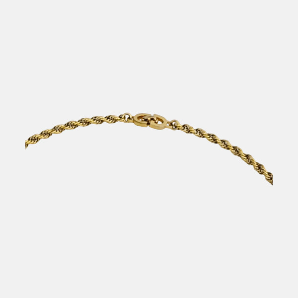 Collar de oro de metal