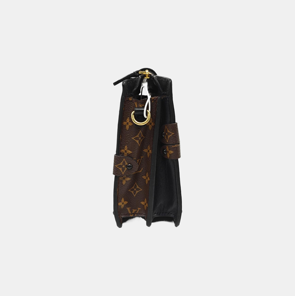 TRUNK Monogram Coated Canvas Brown