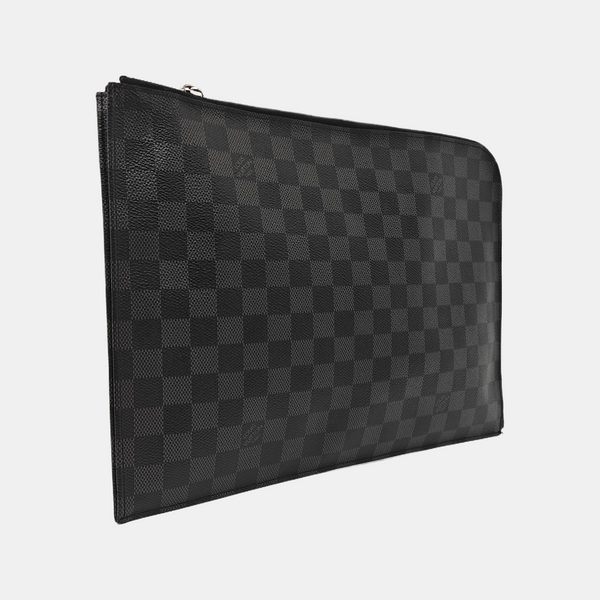 JOUR GM Damier Graphite Coated Canvas Gray