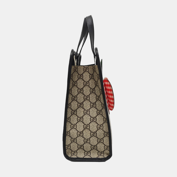 Children’s GG Bucket Monogram Coated Canvas Beige