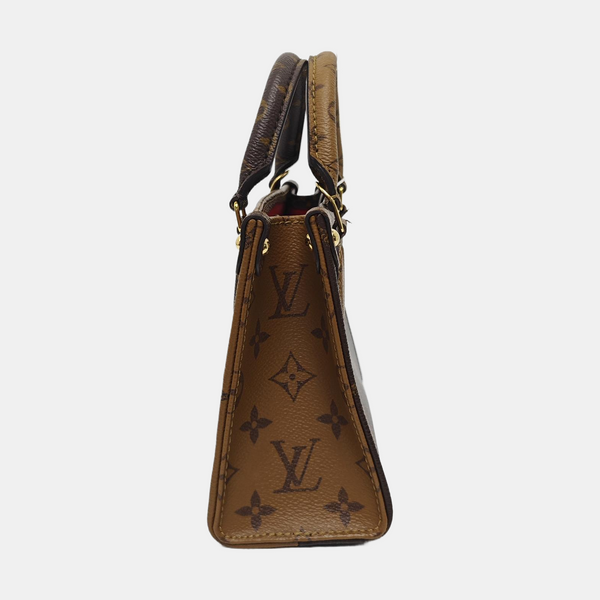 ONTHEGO BB Monogram Coated Canvas Brown