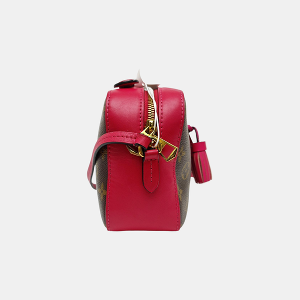 SAINTONGE Monogram Coated Canvas Brown