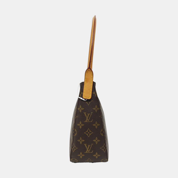 LOOPING MM Monogram Coated Canvas Brown