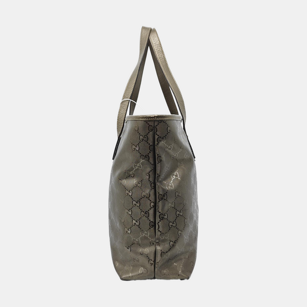 GG Imprime Monogram Calfskin Green