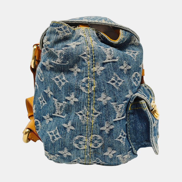 SAC AD Monogram Denim Blue
