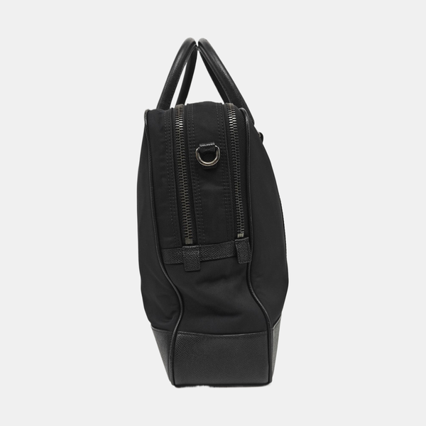 Nylon Shoulder Bag Black