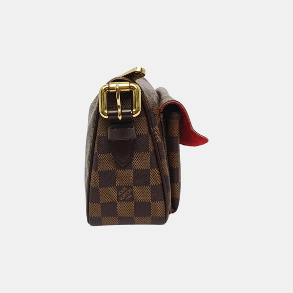 RAVELLO GM Damier Ebene Coated Canvas Brown