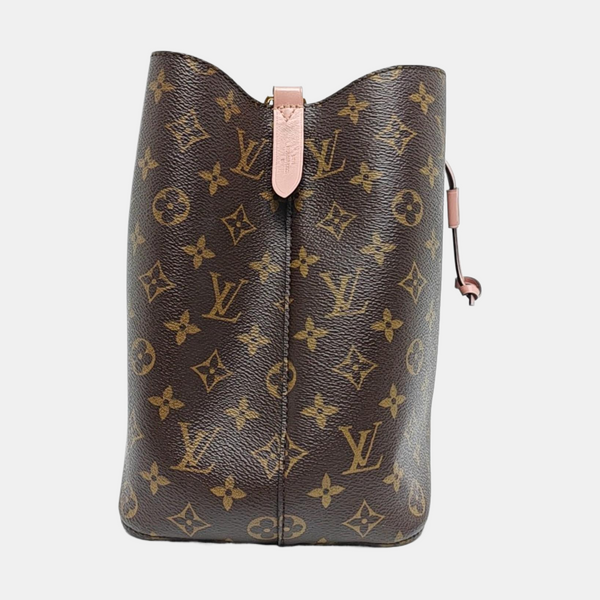 NÉONOÉ MM Monogram Coated Canvas Brown