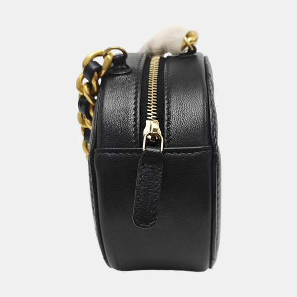 CHANEL 19 Small Quilted Lambskin Black