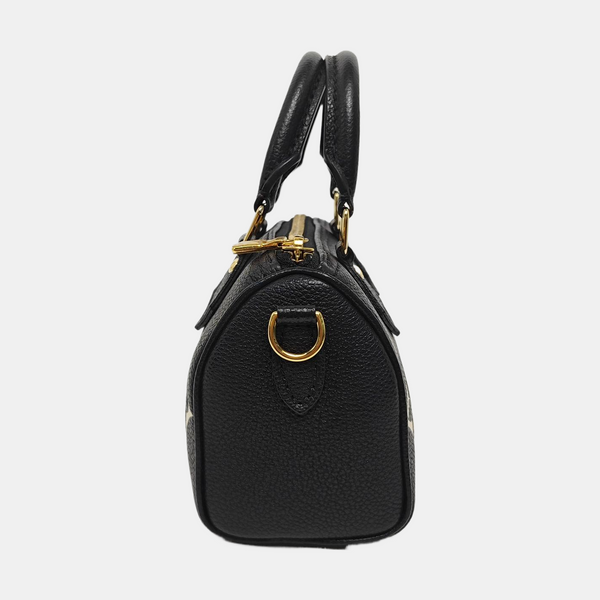 SPEEDY Nano Monogram Calfskin Black