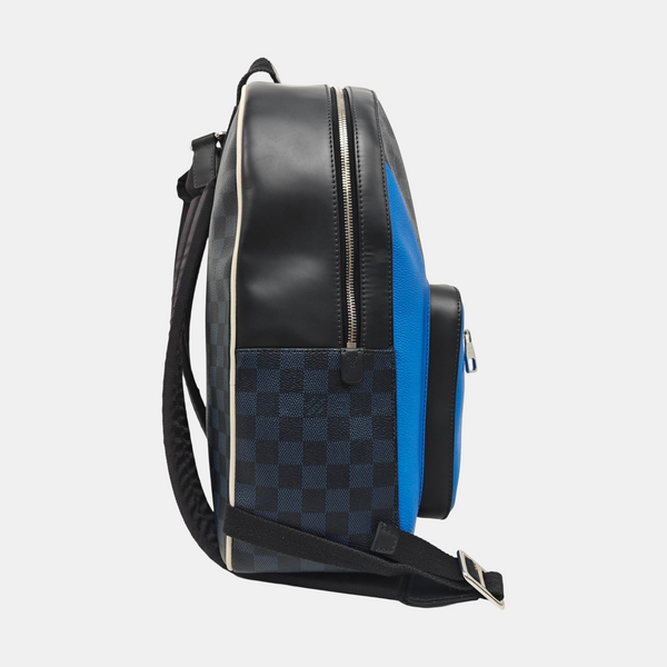 JOSH Damier Graphite Coated Canvas Black