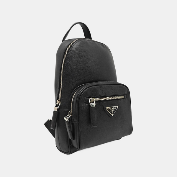 Calfskin Shoulder Bag Black