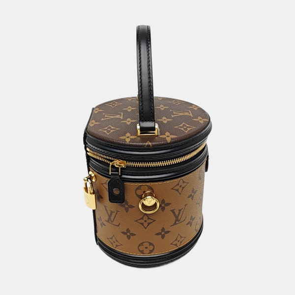 CANNES PM Monogram Coated Canvas Brown