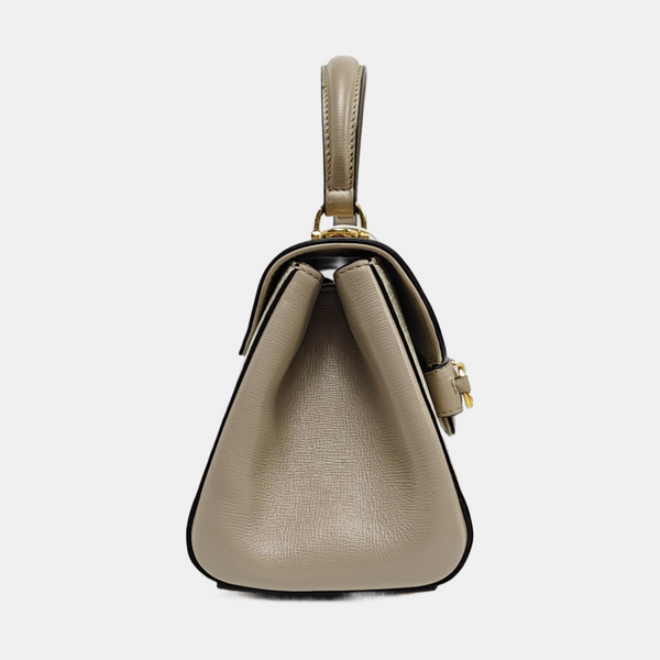 Horsebit 1955 Monogram Coated Canvas Beige