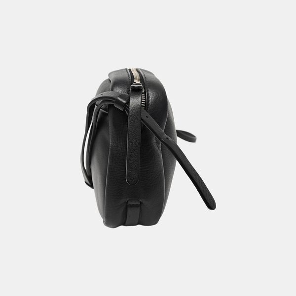 Calfskin Shoulder Bag Black
