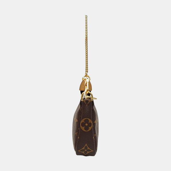 ACCESSOIRES Mini Monogram Coated Canvas Brown